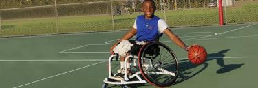 inspirational|DSC_2806.jpg|Sport wheelchair Top End Pro BB & Tennis boy playing basketball
