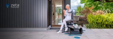 Invacare 3 wheel connected mobility scooter