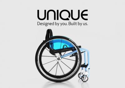 Wheelchair designed using the UNIQUE service