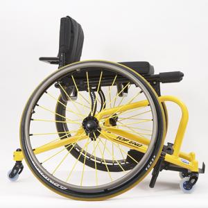 cover|PROBB TENNIS CV02.JPG|Sport wheelchair Top End Pro BB&Tennis yellow frame