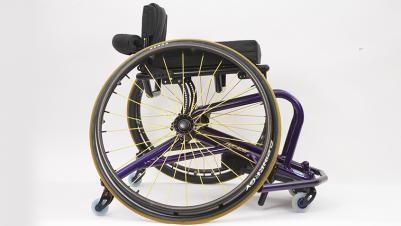 cover|PROBB TENNIS CV05.JPG|Sport wheelchair Top End Pro BB&Tennis blue frame