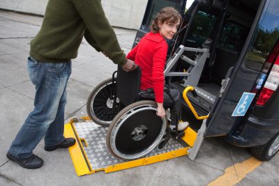 Wheelchair accessible taxi: for work and weddings!