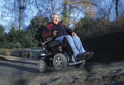 Outdoor wheelchair