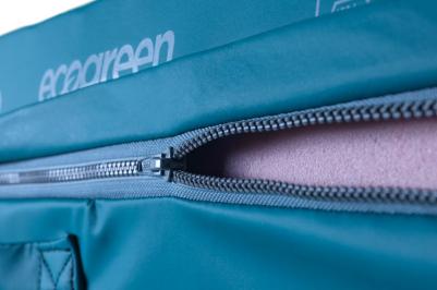 Robust zip made from recycled materials