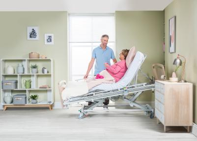 benefit|NORDBED-OPTIMO120-BE14.jpg|The Invacare NordBed Optimo Wide medical bed