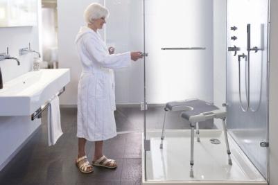 Sorrento shower stool 2