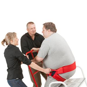 ReturnBelt lateral vertical handles