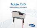 New Robin EVO ceiling hoist supporting patients and caregivers