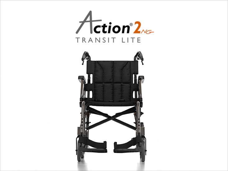 manual wheelchaire front view