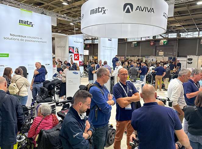 invacare booth at autonomic 2025