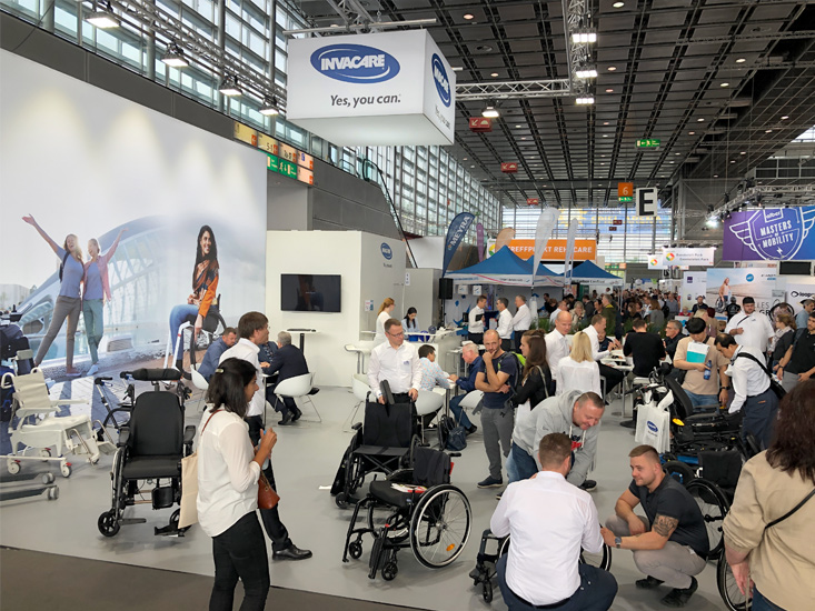Rehacare 2022 Invacare stand