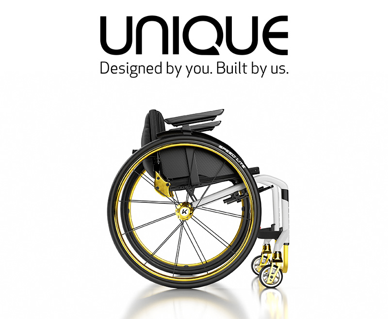 UNIQUE wheelchair personalisation service