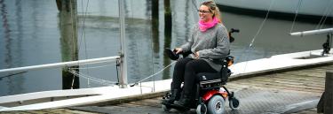 inspirational|M41 BE01.jpg|Invacare Pronto M41 with Modulite power wheelchair