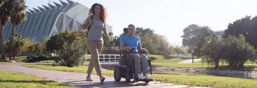 inspirational|AVIVA BE40.jpg|Invacare Aviva RX 40 Modulite power wheelchair
