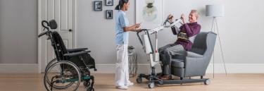 inspirational|isa-plus.jpg|The Invacare ISA Plus patient lifter