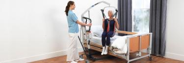 inspirational|birdie-evo.jpg|The Invacare Birdie Evo patient lifter