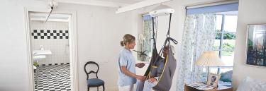 inspirational|ECTRACK BE01.jpg|The Invacare Robin & Robin Mover & EC-Track patient lifter