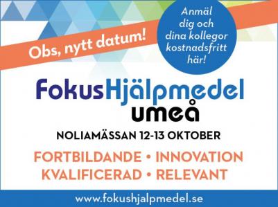 Fokus Hjälpmedel Umeå Trade fair image
