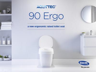 Aquatec 90 Ergo toilet seat launched by Invacare