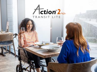 two women having lunch