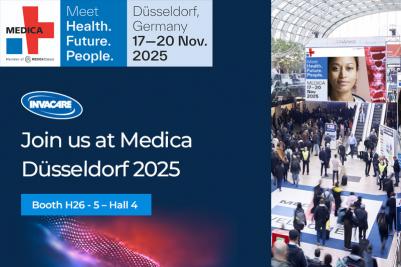 Invacare at Medica 2025, Dusseldorf, Germany Invacare at Medica 2025, Dusseldorf, Germany