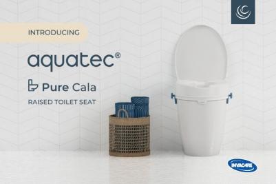 Introducing Aquatec Pure Cala Raised Toilet Seat