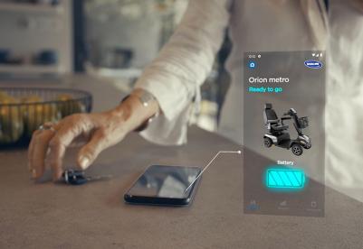 Connected mobility scooters