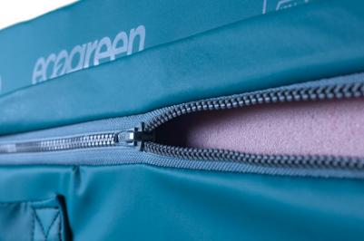 Robust zip made from recycled materials
