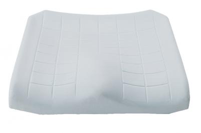 Low memory foam designed to maximise body contact area