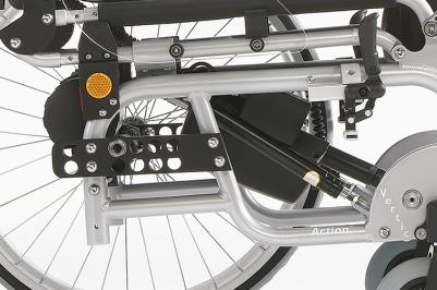 Rear wheel support