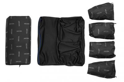 Pieces that make up Vicair Active O2 cushion
