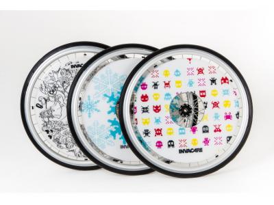 Selection of spoke protectors with a modern look