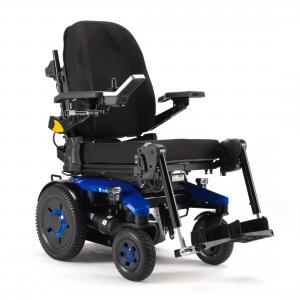 Invacare AVIVA RX40 Modulite power wheelchair blue frame