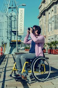 benefit|ACTION5 BE04.jpg|Manual wheelchair Invacare Action 5