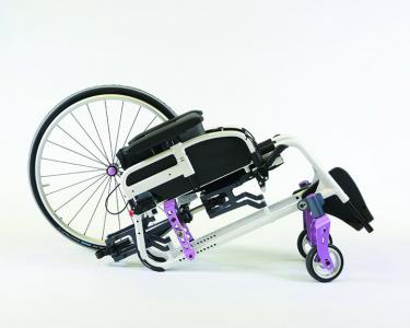 cover|ACTION5 OF02.jpg|Manual wheelchair Invacare Action 5 folded backrest
