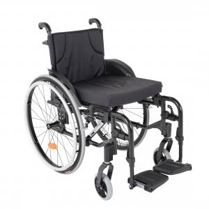 cover_main|ACTIONXT CV01.jpg|Manual wheelchair Invacare Action XT black frame