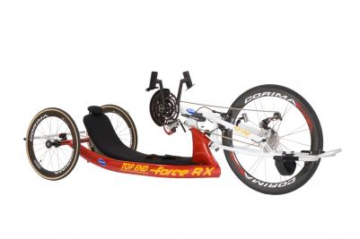 cover|FORCE-RX-CV01.jpg|Sport wheelchair Top End Force RX red frame