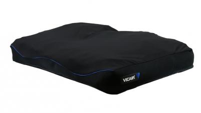 Vicair Xxtra O2 cushion 3/4 angle view with cover