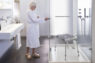Sorrento shower stool 2