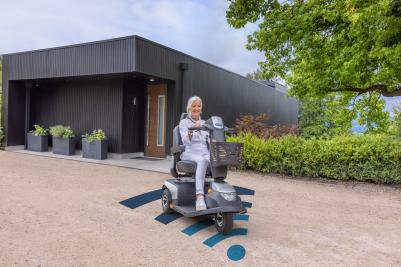 Connected mobility scooter