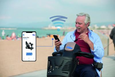 Connected mobility scooter