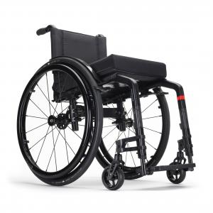 Manual wheelchair Küschall Champion black frame.