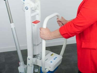 WendyDrive2 push bars with force sensors